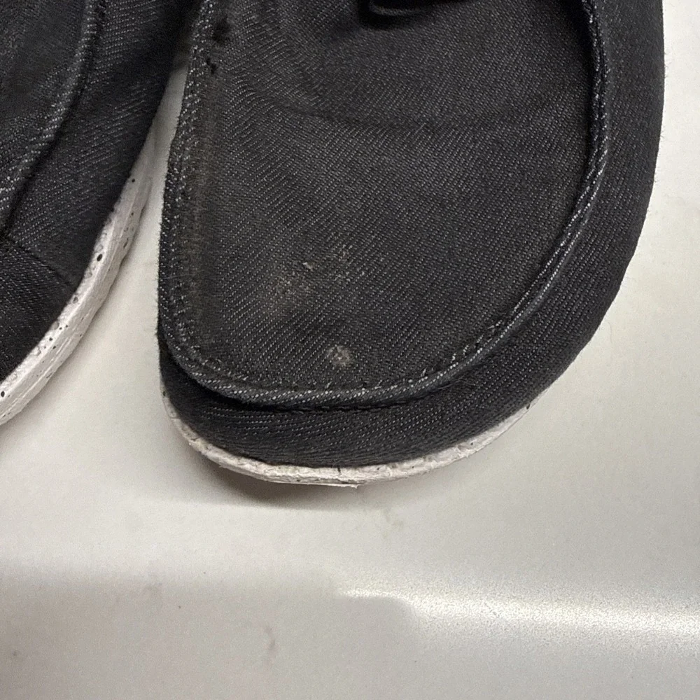 Hey Dude Wendy Funk Black‎ Men's Size 5 Women's Size 7 Comfort Shoes